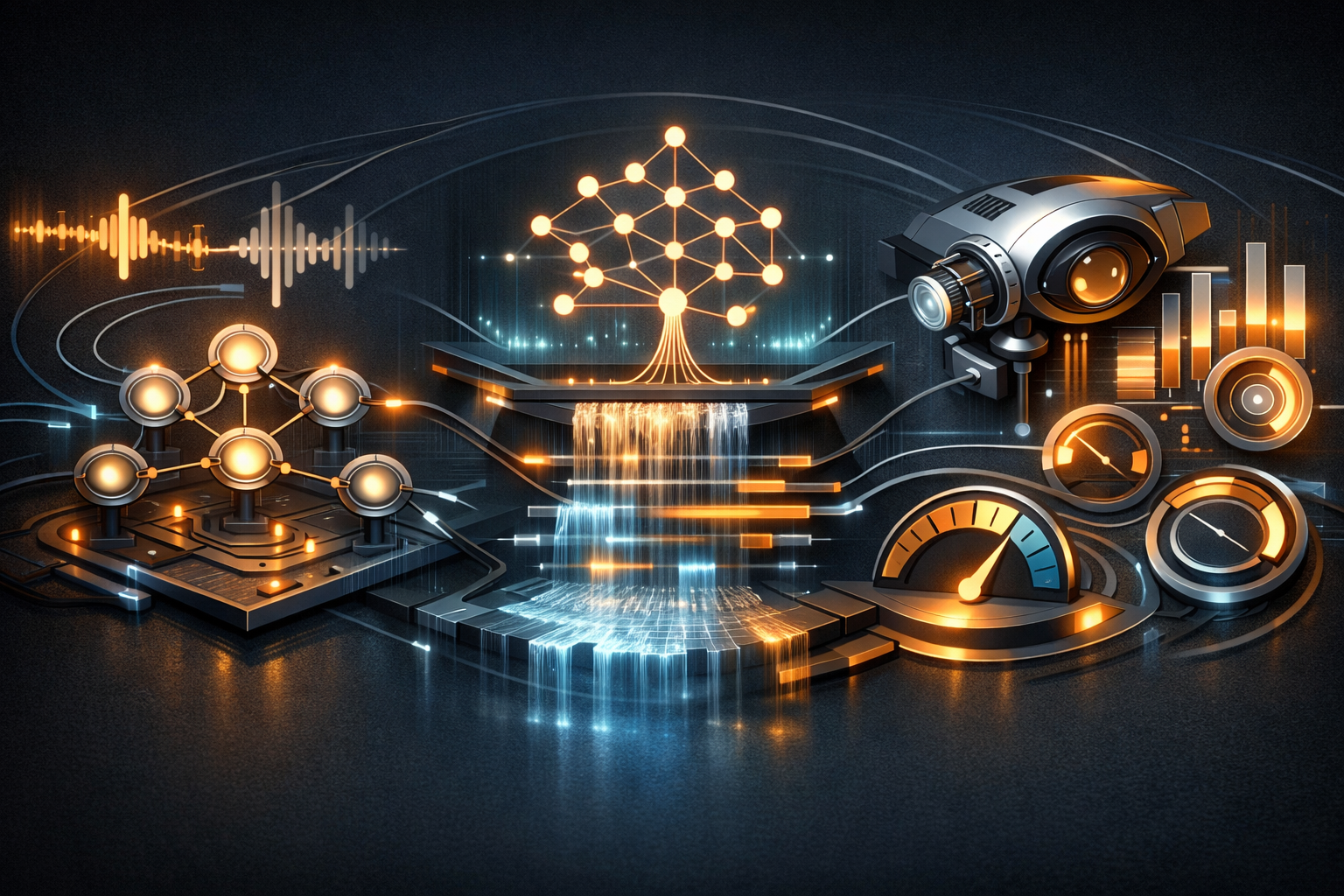 Editorial abstract cover for Agent quality is becoming a workflow-and-trace problem. , showing a agent-quality and workflow-optimization update as connected infrastructure signals